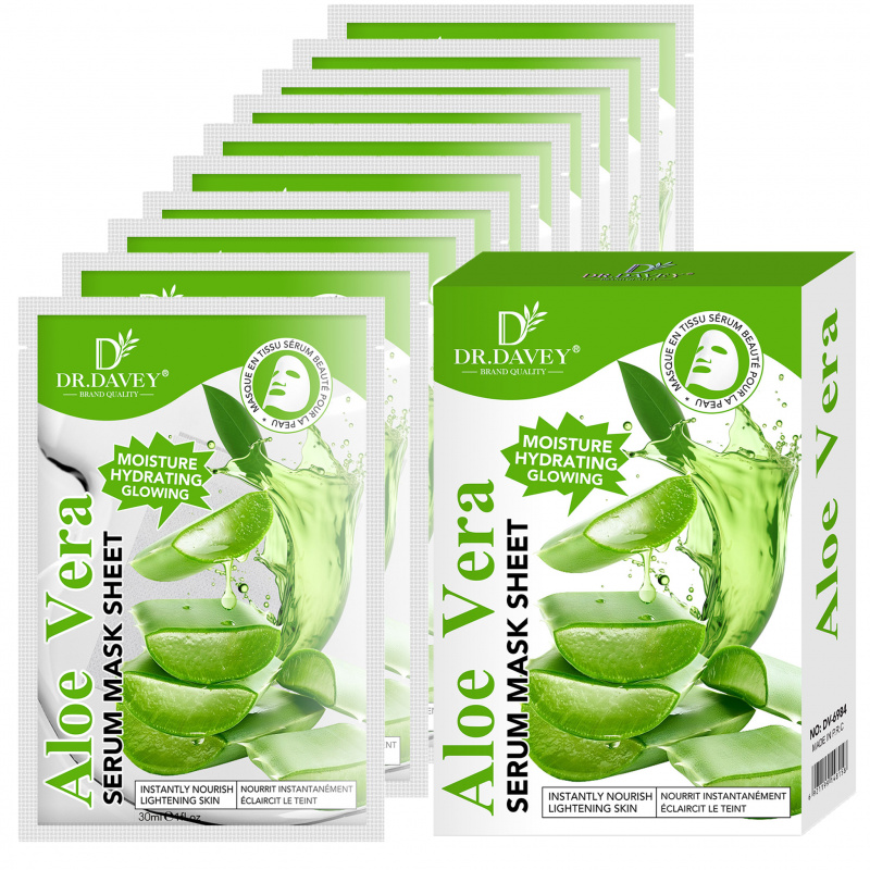 Mascarilla Facial de Suero de  - Aloe Vera Pot reseña y precio