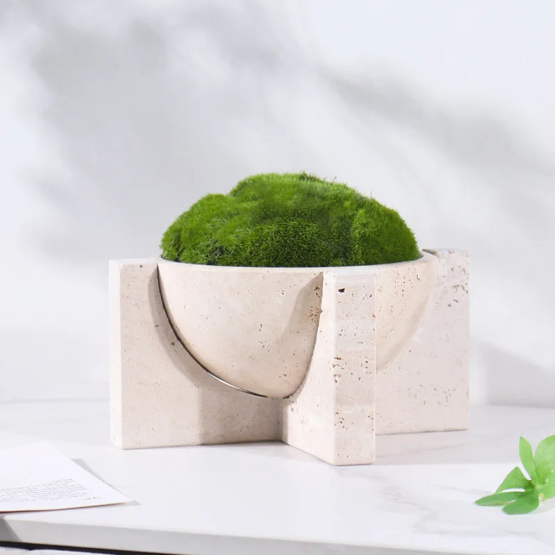 Macetas de Piedra de Mármol Na - Aloe Vera Pot reseña y precio