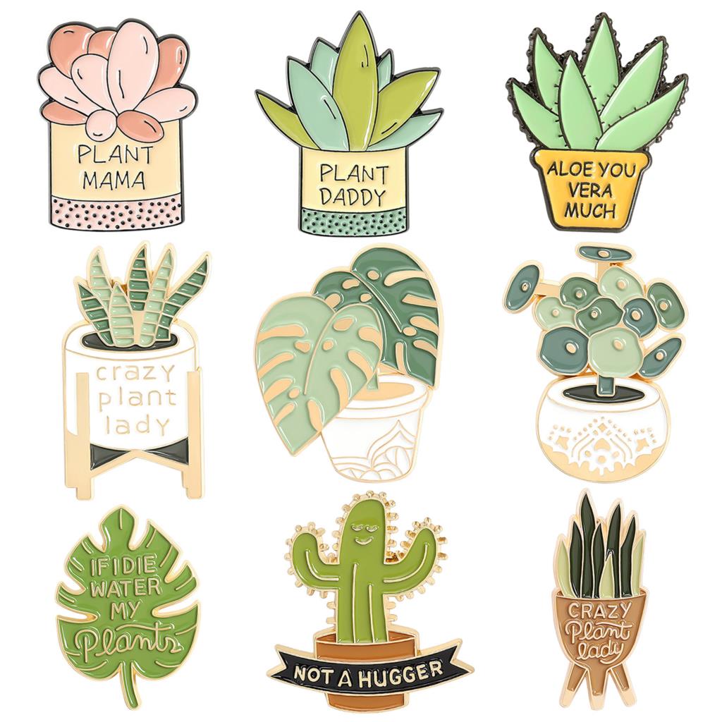 Broche de planta en maceta Mon - Aloe Vera Pot reseña y precio